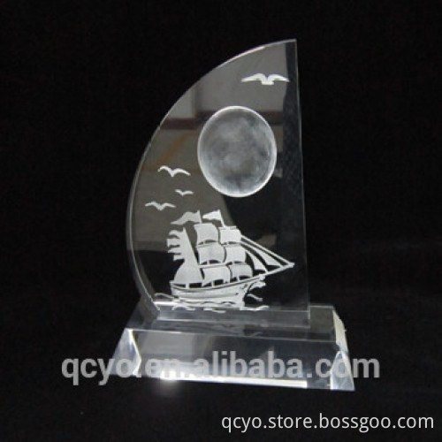 2014 new style acrylic trophy display design symplized wish